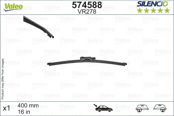 BOS-3397016086 Silecek Supurgesi Arka 400 Mm Trafic Iii