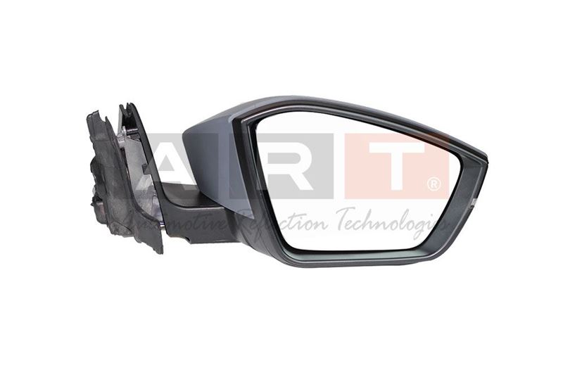 VIE-VM616EBCFR Sag Ayna Komple Dis Bukey Katlanir Ayak Lambali Astarli Kapak Skoda Superb 15pin
