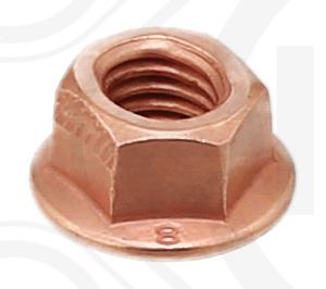 ELR-247.130 Somun Bmw-Mercedes-Vag Eksoz Manifolt 12mm Bakir M8x1,25