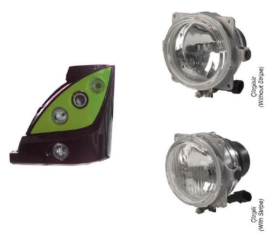 FARBA.13097 Cadface Sis Far 24v 12157  Çizgili    24 Temsa Prestij