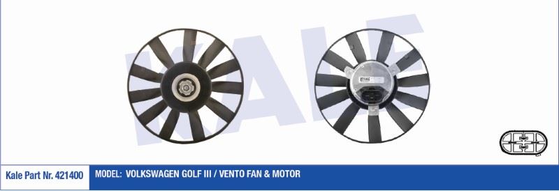 KLR-421400 Radyator Fani Vw