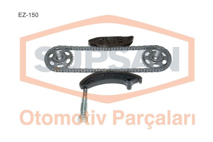 KSC-400210400003 Eksantrik Zincir Gergi Seti Mercedes Om651  246-204-212-Glk 204-639-906  (Eks.Zinciri-Gergi-2 Kizak - 2 Disli ) 2008-2011