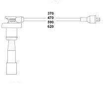 HELLUX HBK.3559 Buji Kablo Takimi Mitsubishi Colt Iv Lancer 1.8 16v 92