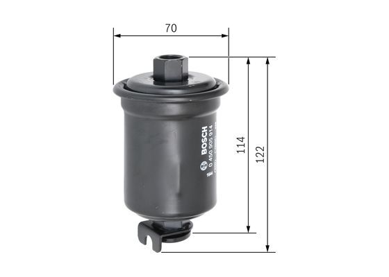 OSK-712 Yakit Filtresi    Hyundai Excel&Acc 1,3-
