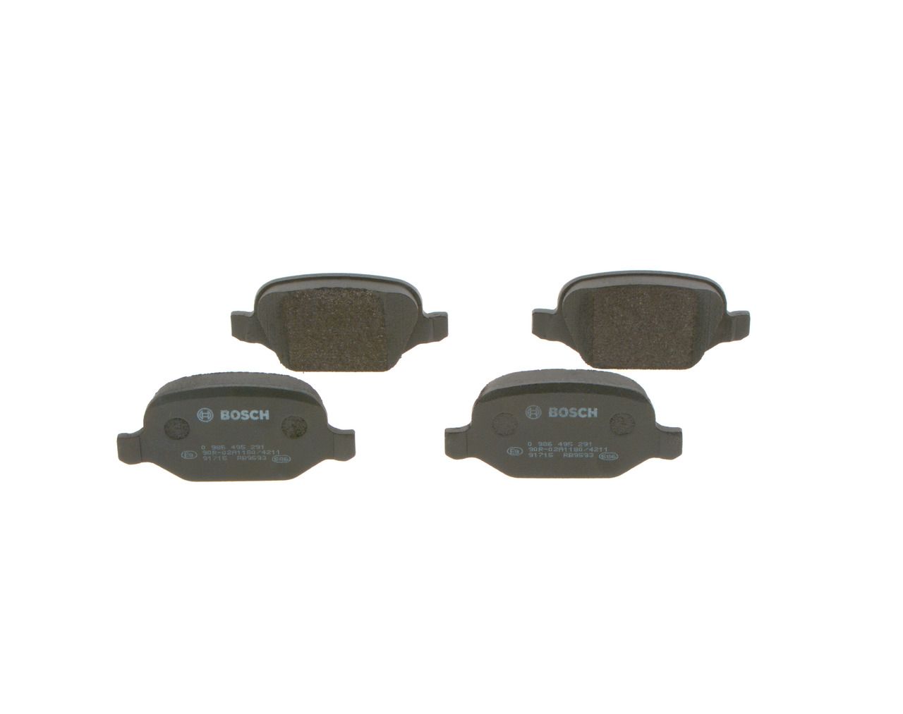 SWAPP 44199 Fren Balatasi Arka Linea Tum Modeller Alfa 147 01-> 156 2.0 Wva 23517