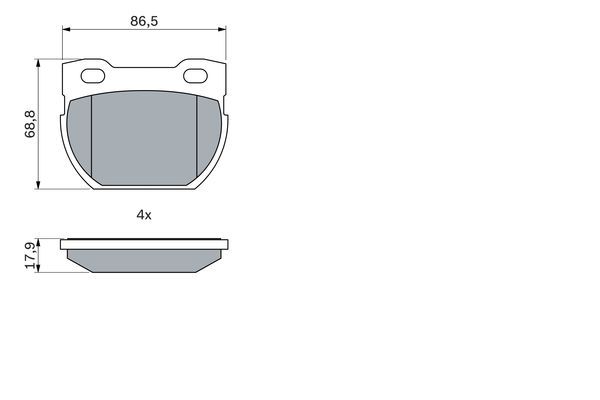 VAL-671743 Fren Disk Balatasi Arka Defender 110 2.5 3.5 3.9 2.2d 2.4d 2.5d 09 90> Defender 130 3.5 2.2d 2.4d 2.