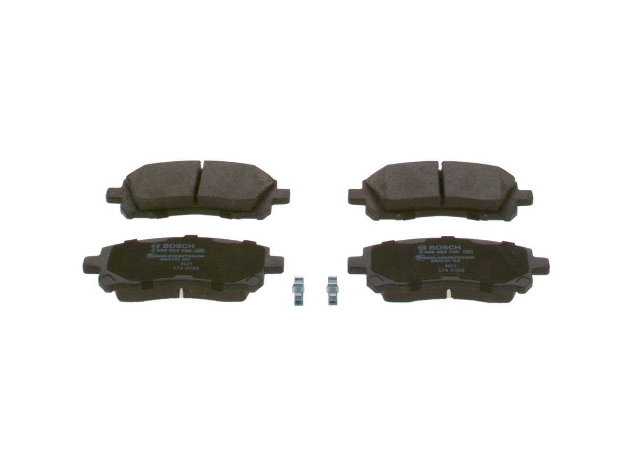 BOS-0986424700 Balata Fren On-(Subaru  Impreza 94/00 4wd/Legacy 94/03/Outback 00/03/Forester 98/02  )