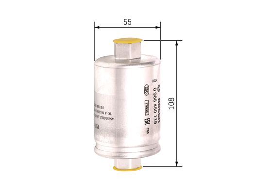 FLT-PP859 Yakit Filtresi ( Land Rover Discovery  Ii (P38a) 3.9 4×4 94-02) /Peugeot  3008 1.96 Tutbo 14-)