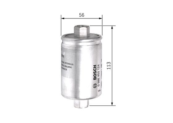 BOS-0986450124 Yakit Filtresi (Lada   Vega 95-10)