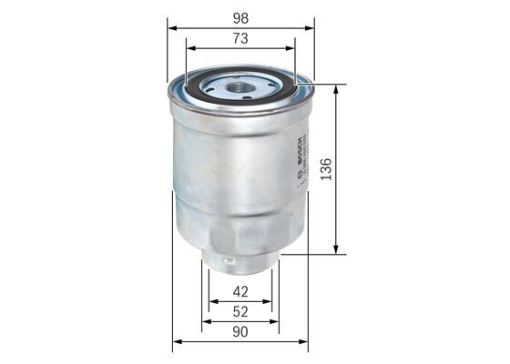BOS-0986450508 Mazot Filtresi (Mitsubishi   Canter 92-99)