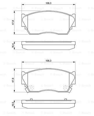 AYD 60534B Nissan 100 Nx-Sunny Iii Ön Balata Metal İndikatörlü