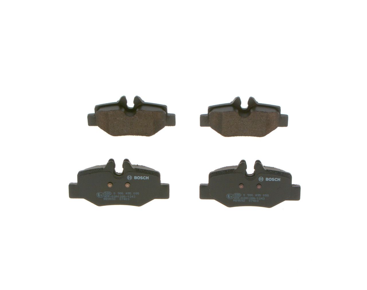 05P1246 Fren Balata Arka Fisli Mercedes Vito (W639) 115 Cdi 2003-2014 / Vito (W639) 110 Cdi 2003-2014 / Viano (W639) 2.2 Cdi 2003-2014 / Viano (W639) 2.0 Cdi 2003-2014