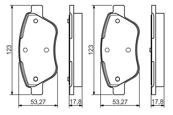 TRW-GDB1579 Fren Balatasi On Opel Corsa D Fiat 500 Albea Doblo Panda 05-
