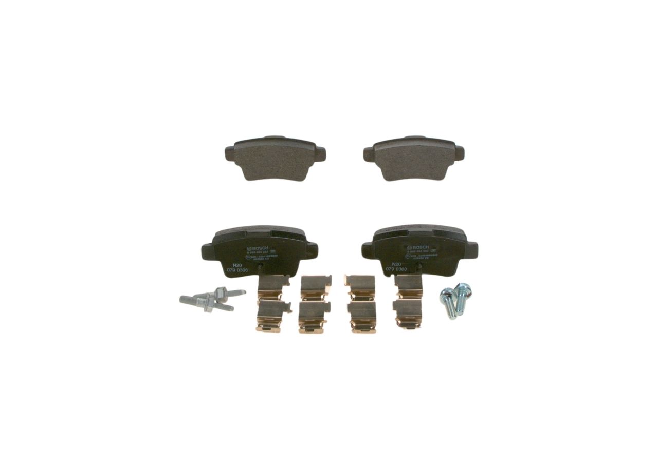 ZEG1198-00 Fren Balata Arka Fiat G.Punto (199) 1.4 2005-2012/ Linea (323) 1.6 Mjt 2007- / G.Punto (199) 1.4 T-Jet 2005-2012/ G.Punto (199) 1.3 Mjt 2005-2012/ Punto (199) 1.3 Mjt 2012-/ Corsa D 1.7 Cdti 2006-2014