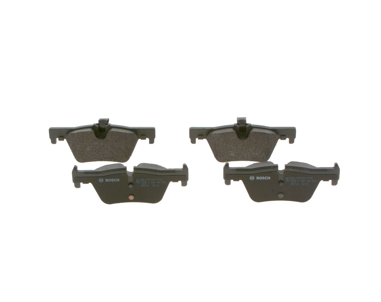 FRD FDB4670 Fren Balatasi Arka  F20-F20 Lci-F21-F21 Lci-F22-F22 Lci-F23-F23 Lci-F30-F30 Lci-F31-F31 Lci-F34 Gt-F34 Gt Lci-4f32-F32 Lci-F33-F33 Lci-F36-F36 Gran Coupe -F36 Gran Coupe Lci
