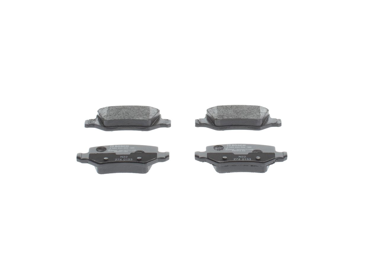 FEBI 16525 Fren Balatasi Kutu Içi Adet 1 A-Class (Model 168), A-Class (Model 169), B-Class (Model 245), Vaneo (Model 414)