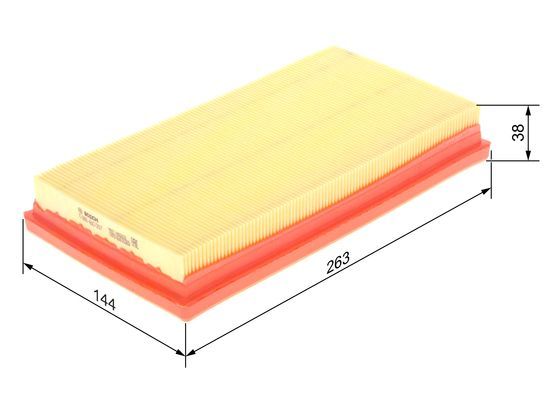 FILT AP 182/4 Hava Filtresi  Rio
