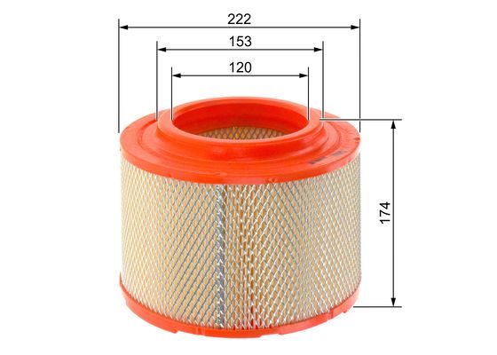 BLU-ADT32295 Hava Filtresi (Ford