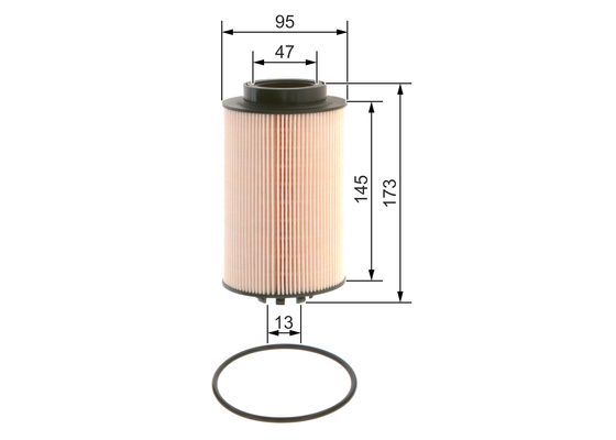 MANN-PU1059X Yakit Filtresi Man Truck Tga (2000-2012) 18.280 D 0836 | 206 Kw / 280 Hp | 03.2001-09.2001