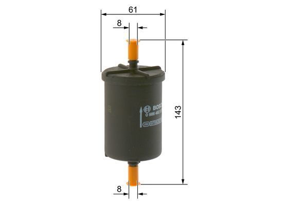 MAHLE-KL248 Yakit Filtresi ( Benzin ) Megane Iii Laguna Iii P106 I-Ii P206 P207 P208 I-Ii P301 P306 P307 P308 I-
