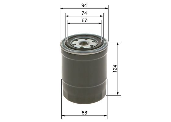 VAL-587758 Filtre Mazot-(Kapali Tip)-(Nissan  D22 97/// Terrano  2.7 )
