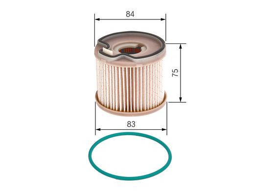MAN-PU922X Yakit Filtresi ( Peugeot Partner-Berlingo-P206-P307-P406-P607-P806-Expert 2.0hdi)