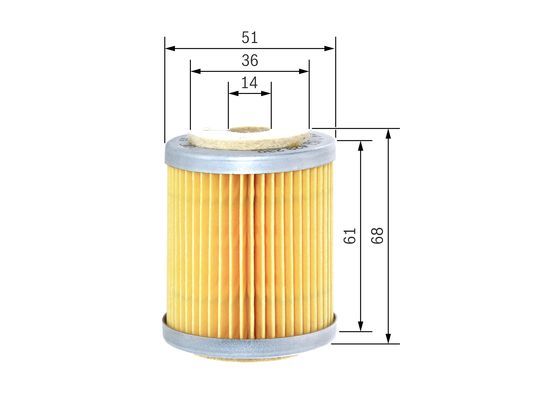 BCH 1457429230 Yakit Filtresi  Agria, Ammann, Bomag, Case Ih, Holder, Vdl