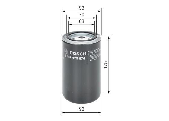 HNG H18WK04 Yakit Filtresi Vidali Filtre Daf 75, 85, 95, F 1100, F 1300, F 1400, F 1600, F 1700, F 1900, F 2100, F 2200, F 2300, F 2500, F 2600, F 2700, F 2800, F 2900, F 3200, F 3300, F 3600, F2000, N 2800, N 3300, Sb