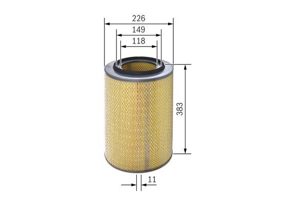 IVECO 1902465 Filtre Hava
