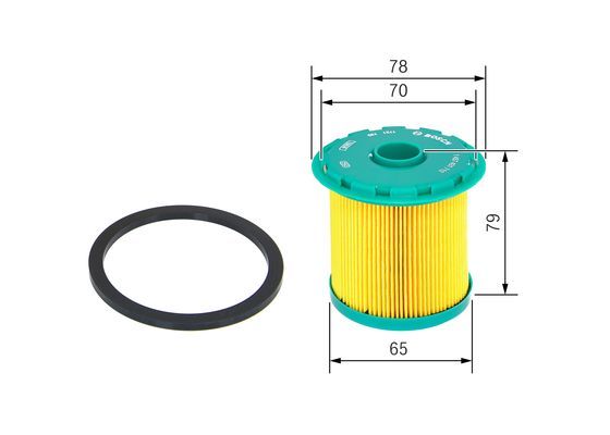 BOS-1457431712 Filtre Yakit ( Renault   Kangoo 1.9d 98-- ) Eleman