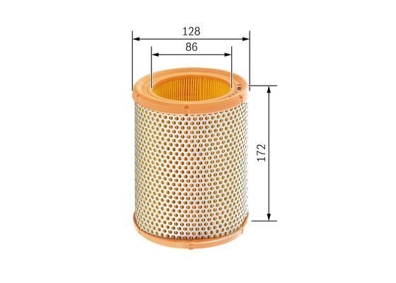 KAF35023 Hava Filtre Posetli Renault R12 1.3 - 1.4 1971-2000 / R18 1.6 1978-1986 / R5 1.4 1972-1985