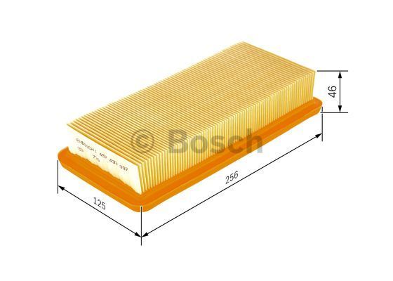BOSCH 1457433097 Hava Filtresi Hyundai; Nissan Click 1.3i; Getz 1.1; Getz 1.3; Getz 1.3i; Getz 1.4; Getz 1.6; Patrol