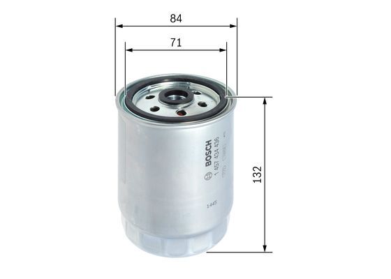 MANN WK 713 Yakit Filtresi  Volvo S60/S80/V70/Xc90