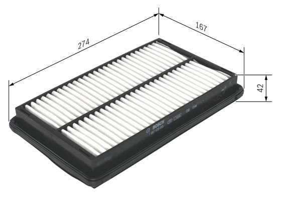 Hava Filtresi Honda Accord 98-03