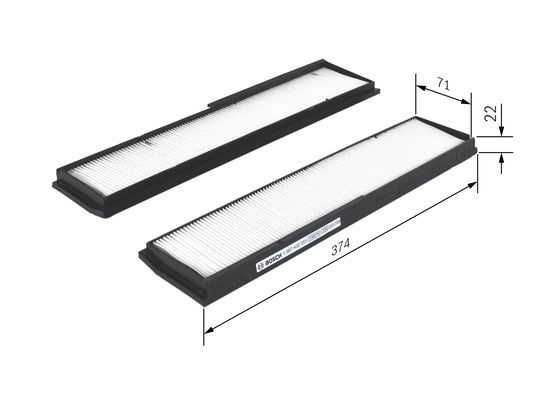 FILT K 1242-2X Polen Filtresi  W124
