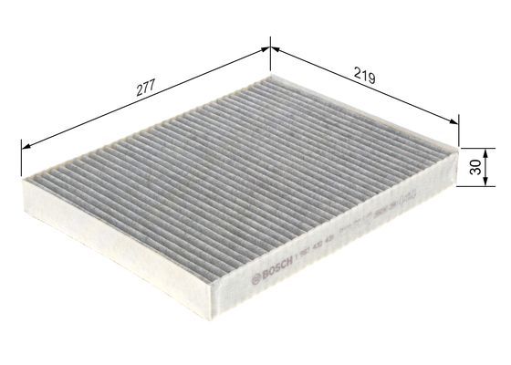 MAHLE-LAK182 Polen Filtresi Transporter V T5 2009 - Multivan V 04->Touareg 04-10 Q7 10-> Amarok 10-> Karbon