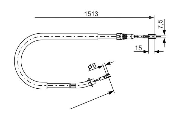 CAV-5502654 El Fren Teli Mercedes Sprinter 411,412,413 Arka Sol