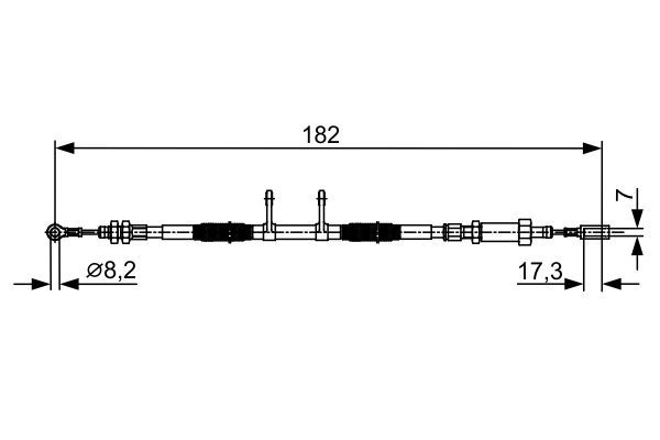 CAVO.4502674 El Fren Teli Ön Ducato Iii Boxer Iii Jumper Iii  06>
