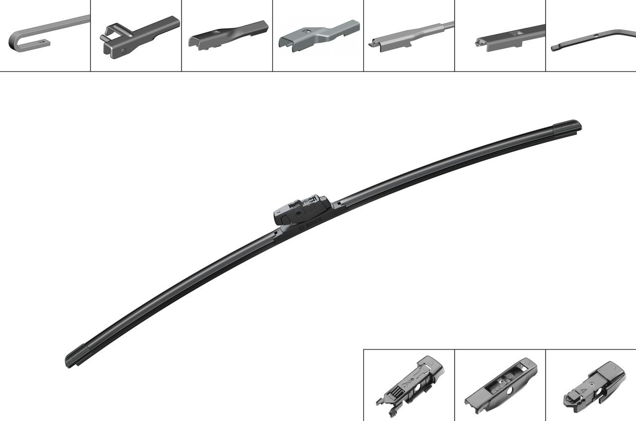 BOS-3397008537 Silecek Supurgesi Aerotwin Tek Ford Transit V184 01-06 550mm Adet Retrofit Ar22u (Muz Tipi Eski Nesil )