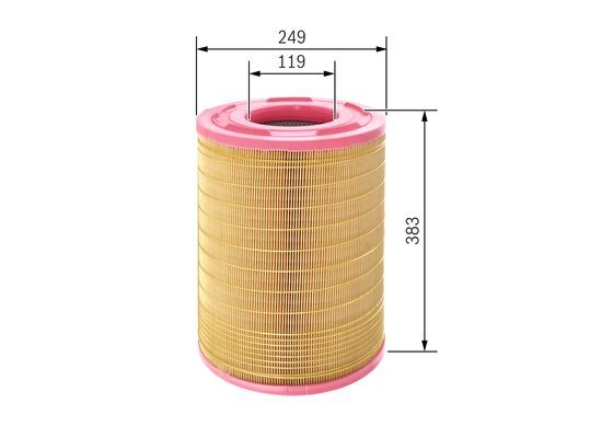 HNG E307L Hava Filtresi Filtre Elemani M90, M 2000 M, M 2000 L, L2000