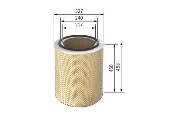 IVECO 2996155 Filtre Hava Diş 41272211 2992374