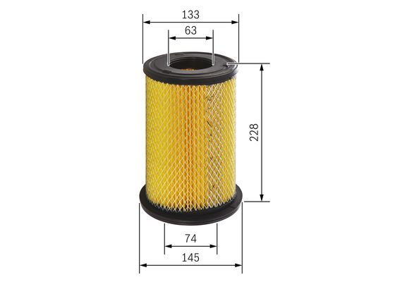 Filtre Hava Nissan D23 Skystar 03-