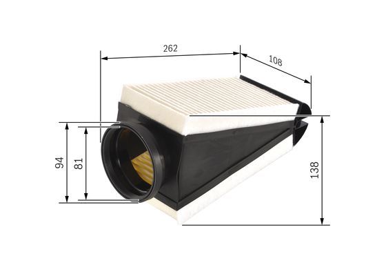KAF28031 Hava Filtre Mercedes C (W205) Om651