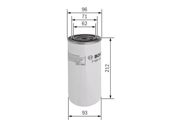 IVECO 5801364481 Filtre Mazot Hr