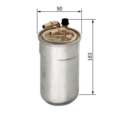 GDY 804089 Yakit Filtresi  Corsa D