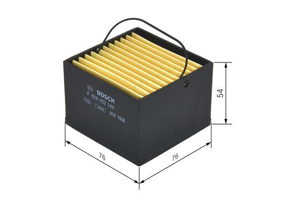 HNG E0530K02 Yakit Filtresi  Man L2000, M 2000 L, M 2000 M, Tgl I, Tgm I