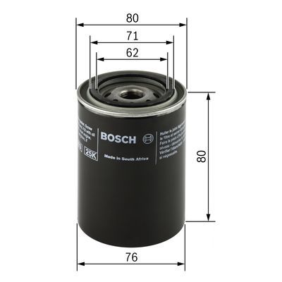 MAN-W712/80 Yag Filtresi ( Saab   9.3 2.0 İ 2.3 T 9.5 2.0 İ 2.3 T )