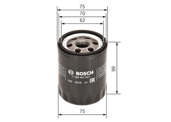 FILT OP 573/1 Yag Filtresi  Smart 454 1,5 Cdi