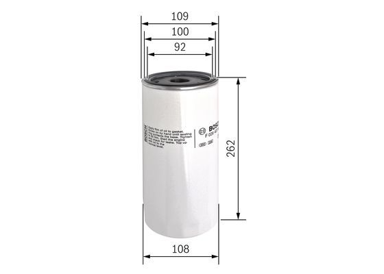 BCH 0451403077 Yag Filtresi  Fh400