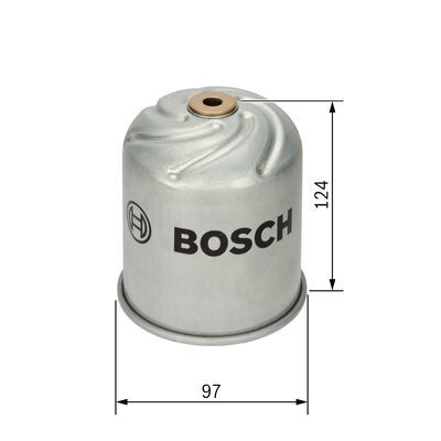 BCH F026407058 Yag Filtresi Santrifuj Bova, Daf, Ginaf, Solaris, Van Hool, Vdl